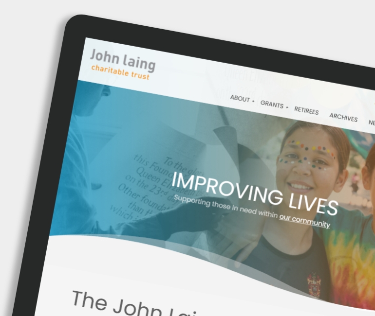 The John Laing Charitable Trust Homepage