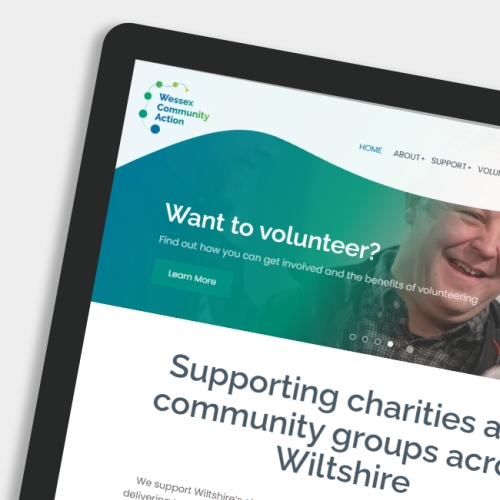 Wessex Commuinity Action homepage