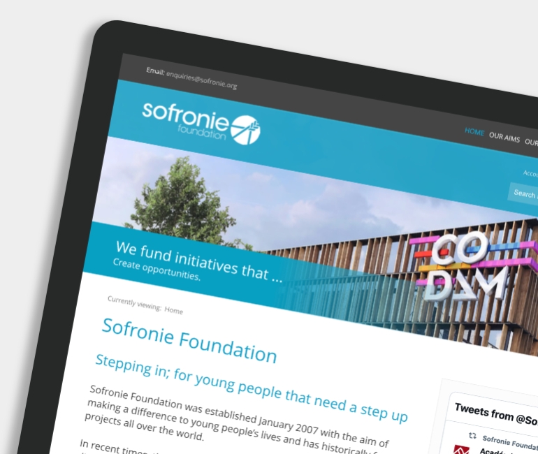 Sofronie homepage