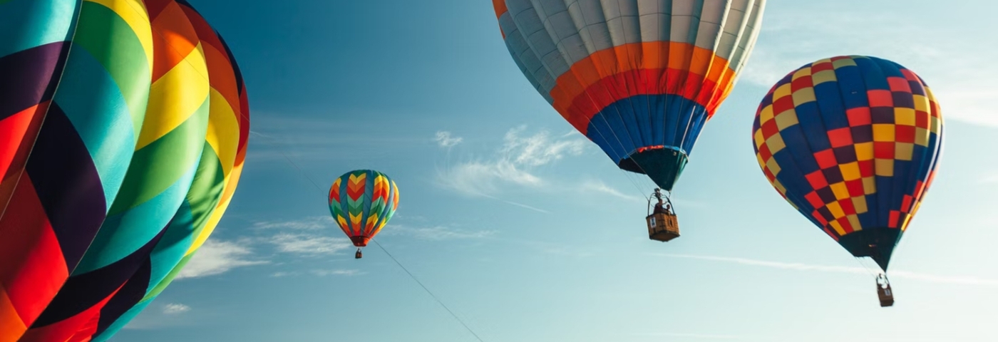 Hot air balloons